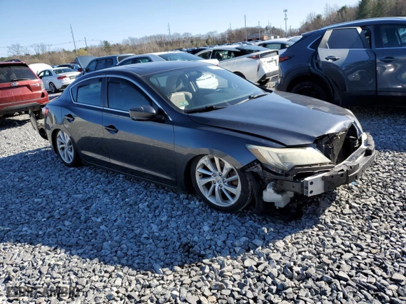 2016 Acura ILX with VIN 19UDE2F39GA018020, listed as a Copart auction lot 52004745 with 87,168 mi miles and Salvage Title. Bid and sale history available at carsss.com. Image 4.