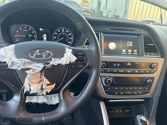 2015 Hyundai Sonata 2.4L Sport with VIN 5NPE34AF3FH098783, listed as a Copart auction lot 53400825 with 112,374 mi miles and Clean Title. Bid and sale history available at carsss.com. Image 9.