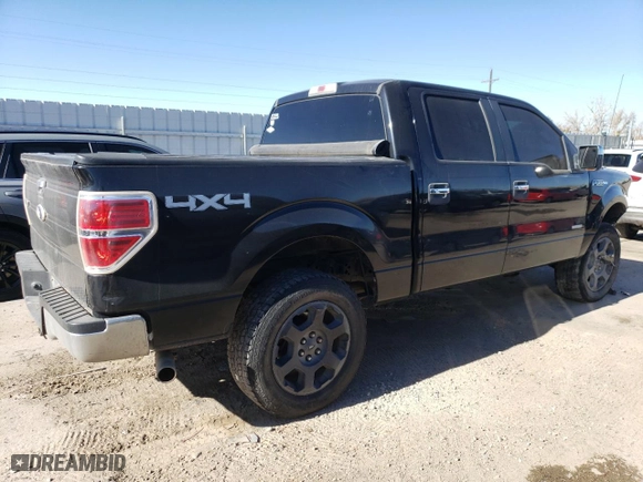 2012 Ford F-150 XL with VIN 1FTFW1ET2CKD12699, listed as a Copart auction lot 45290645 with 151,230 mi miles and Salvage Title. Bid and sale history available at carsss.com. Image 3.