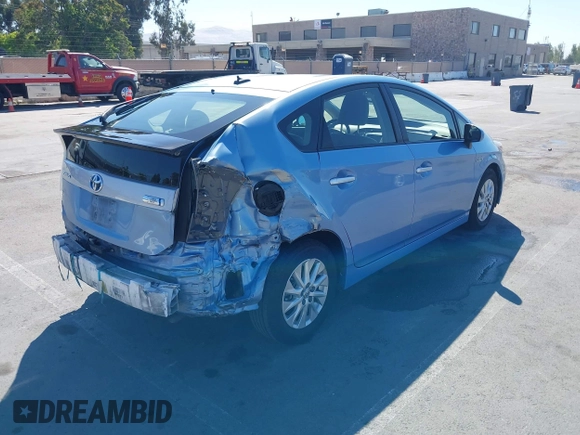 2013 Toyota Prius with VIN JTDKN3DP4D3048463, listed as a IAAI auction lot 42520370 with 151,324 mi miles and . Bid and sale history available at DreamBid. Image 4.