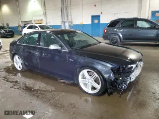 2014 Audi S4 Premium Plus with VIN WAUBGAFL5EA148901, listed as a Copart auction lot 50371735 with 112,367 mi miles and Salvage Title. Bid and sale history available at carsss.com. Image 4.