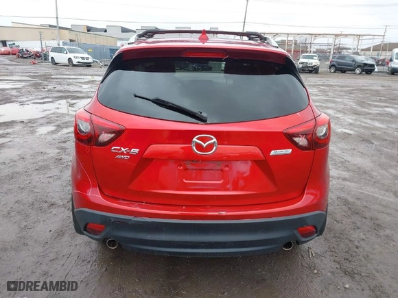 2016 Mazda CX-5 Grand Touring with VIN JM3KE4DYXG0668830, listed as a IAAI auction lot 41738187 with NaN miles. Bid and sale history available at carsss.com. Image 16.