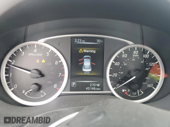 2017 Nissan Sentra S with VIN 3N1AB7AP6HY395714, listed as a Copart auction lot 53106925 with 45,146 mi miles and Salvage Title. Bid and sale history available at DreamBid. Image 9.