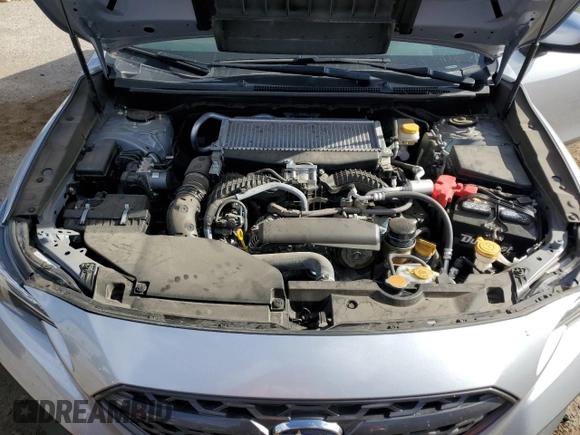 2023 Subaru WRX с VIN JF1VBAA67P9806969, выставлен на аукционе Copart как лот 53870775 с пробегом 23 771 миль миль и Списание • Salvage title. История ставок и продаж доступна на DreamBid. Изображение 11.