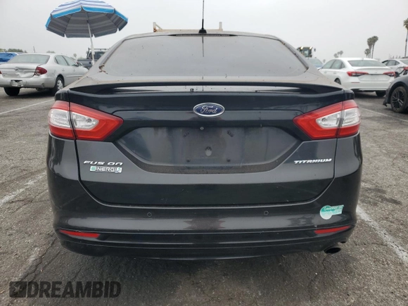 2014 Ford Fusion Titanium with VIN 3FA6P0SU8ER111639, listed as a Copart auction lot 60515425 with 155,698 mi miles and Salvage title. Bid and sale history available at DreamBid. Image 6.