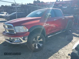 2009 Dodge 1500 SLT with VIN 1D3HV13T69S756683, listed as a IAAI auction lot 41270185 with 216,259 mi miles and . Bid and sale history available at carsss.com. Image 2.