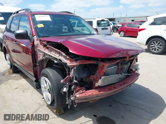 2012 Subaru Forester X with VIN JF2SHBBC5CH430957, listed as a IAAI auction lot 42020033 with 90,216 mi miles and . Bid and sale history available at DreamBid. Image 6.