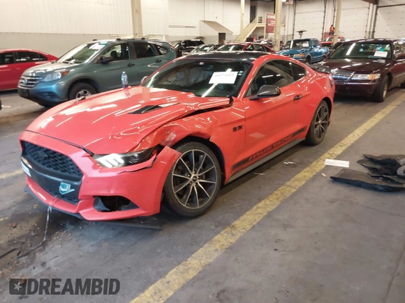 2016 Ford Mustang EcoBoost with VIN 1FA6P8TH2G5277323, listed as a IAAI auction lot 41074053 with 102,789 mi miles. Bid and sale history available at carsss.com. Image 17.