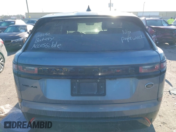 2018 Land Rover Range Rover Velar R-Dynamic SE with VIN SALYL2RX3JA740300, listed as a IAAI auction lot 41785138 with 96,781 mi miles and . Bid and sale history available at DreamBid. Image 16.