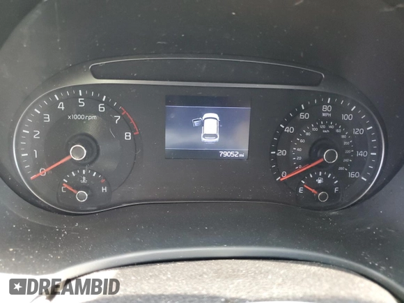 2020 Kia Soul LX with VIN KNDJ23AUXL7022908, listed as a Copart auction lot 69534614 with 79,052 mi miles and Salvage Title. Bid and sale history available at carsss.com. Image 9.