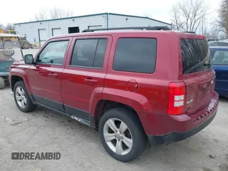 2014 Jeep Patriot Latitude with VIN 1C4NJRFB6ED540761, listed as a IAAI auction lot 41902225 with 216,442 mi miles and . Bid and sale history available at carsss.com. Image 3.