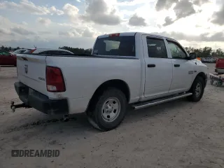 2017 Ram 1500 Tradesman with VIN 1C6RR7KT5HS625692, listed as a Copart auction lot 80113534 with 211,847 mi miles and Salvage title. Bid and sale history available at DreamBid. Image 3.