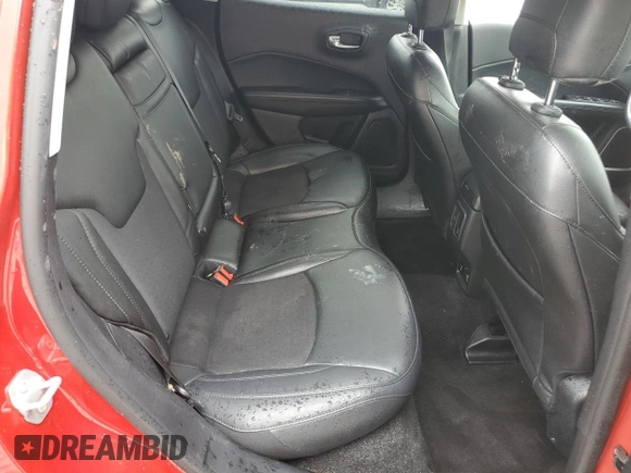2019 Jeep Compass Altitude with VIN 3C4NJCBB0KT658703, listed as a Copart auction lot 62906995 with 80,898 mi miles and Salvage title. Bid and sale history available at DreamBid. Image 6.