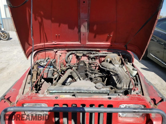 1994 Jeep Wrangler S with VIN 1J4FY19P1RP408045, listed as a Copart auction lot 77798434 with 91,697 mi miles and Clean Title. Bid and sale history available at carsss.com. Image 12.