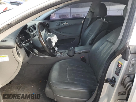 2006 Mercedes-Benz CLS-Class with VIN WDDDJ75X56A046610, listed as a Copart auction lot 45793485 with 0 mi miles and Salvage Title. Bid and sale history available at carsss.com. Image 7.