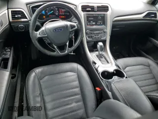 2016 Ford Fusion SE with VIN 3FA6P0HD9GR201943, listed as a Copart auction lot 52158545 with 132,642 mi miles and Salvage Title. Bid and sale history available at DreamBid. Image 8.