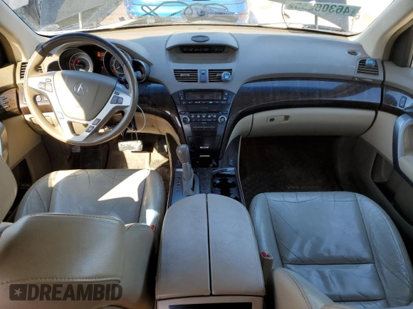 2010 Acura MDX with VIN 2HNYD2H20AH525401, listed as a Copart auction lot 46306295 with 196,796 mi miles and Salvage Title. Bid and sale history available at carsss.com. Image 8.