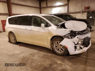 2020 Chrysler Pacifica Touring with VIN 2C4RC1FG7LR267106, listed as a Copart auction lot 58535025 with 137,330 mi miles and Salvage title. Bid and sale history available at DreamBid. Image 4.