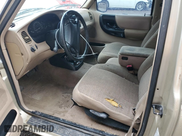 2000 Ford Ranger XL with VIN 1FTYR14V1YTA25925, listed as a Copart auction lot 42436315 with 199,952 mi miles and Salvage Title. Bid and sale history available at DreamBid. Image 7.