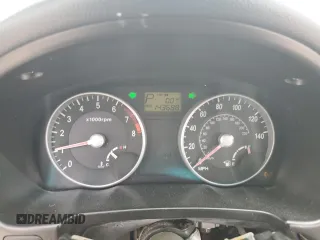 2006 Hyundai Accent GLS with VIN KMHCN46C46U048752, listed as a Copart auction lot 52930035 with 143,688 mi miles and Salvage title. Bid and sale history available at DreamBid. Image 9.