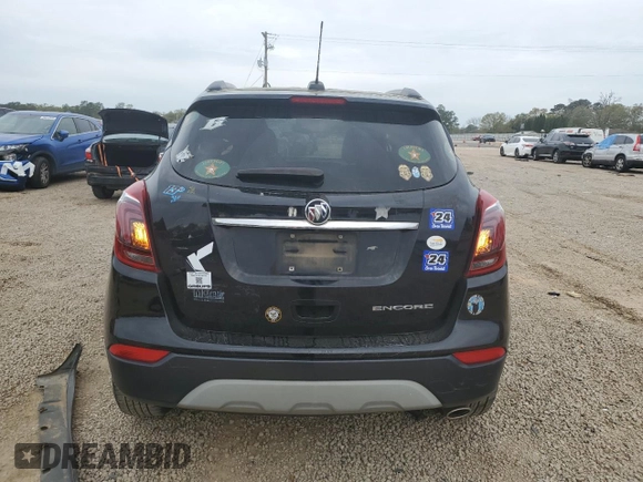 2019 Buick Encore Preferred with VIN KL4CJASB2KB702465, listed as a Copart auction lot 50740455 with 166,153 mi miles and Non Repairable. Bid and sale history available at carsss.com. Image 6.