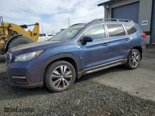 2020 Subaru Ascent Limited with VIN 4S4WMAPD0L3439971, listed as a Copart auction lot 46184395 with 76,951 mi miles and Salvage Title. Bid and sale history available at carsss.com. Image 1.