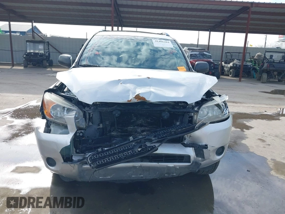 2007 Toyota RAV4 with VIN JTMZK33V876006923, listed as a IAAI auction lot 41406204 with 121,425 mi miles. Bid and sale history available at carsss.com. Image 6.