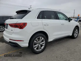 2023 Audi Q3 S line Premium z VIN WA1DECF35P1042412, wystawiony jako Copart lot #56013225 z przebiegiem 37 715 mil mil oraz Szkoda całkowita • Salvage title. Historia ofert i sprzedaży dostępna na DreamBid. Obrazek 3.