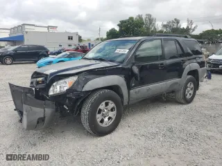 2003 Toyota 4Runner SR5 with VIN JTEZT14R630005670, listed as a Copart auction lot 47857395 with 190,215 mi miles and Salvage Title. Bid and sale history available at carsss.com. Image 1.