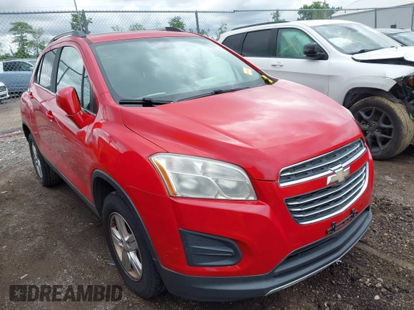 2016 Chevrolet Trax LT with VIN KL7CJPSB9GB755760, listed as a IAAI auction lot 42259078 with 127,739 mi miles and . Bid and sale history available at DreamBid. Image 1.