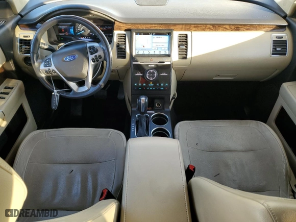 2018 Ford Flex Limited with VIN 2FMGK5D85JBA09830, listed as a Copart auction lot 84450094 with 80,940 mi miles and Salvage Title. Bid and sale history available at carsss.com. Image 8.