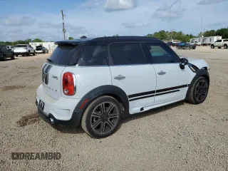 2014 MINI Countryman S with VIN WMWZC3C53EWP52333, listed as a Copart auction lot 54418495 with 34,687 mi miles and Salvage Title. Bid and sale history available at DreamBid. Image 3.