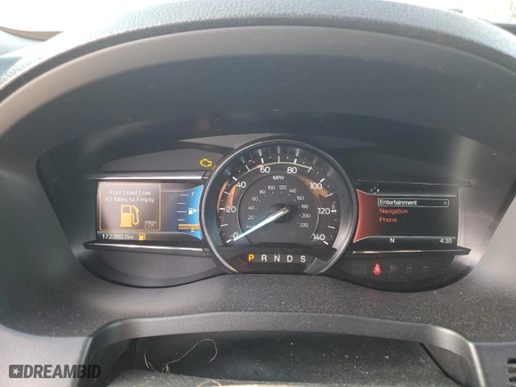 2017 Ford Explorer Limited with VIN 1FM5K8F85HGC92447, listed as a Copart auction lot 45286735 with 172,360 mi miles and Salvage Title. Bid and sale history available at carsss.com. Image 9.
