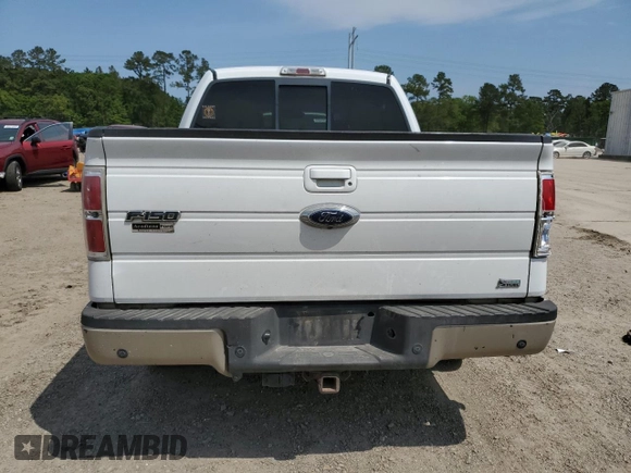 2010 Ford F-150 XL with VIN 1FTFW1CV0AFB14830, listed as a Copart auction lot 52652955 with 345,251 mi miles and Salvage Title. Bid and sale history available at carsss.com. Image 6.