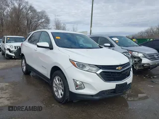 2019 Chevrolet Equinox LT z VIN 3GNAXUEV8KS638012, wystawiony jako IAAI lot #41112976 z przebiegiem 95 303 mil mil oraz . Historia ofert i sprzedaży dostępna na DreamBid. Obrazek 1.