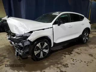 2023 Volvo C40 Recharge Pure Electric Plus with VIN YV4ED3GL9P2065842, listed as a Copart auction lot 43950185 with 50,690 mi miles and Non Repairable. Bid and sale history available at carsss.com. Image 1.
