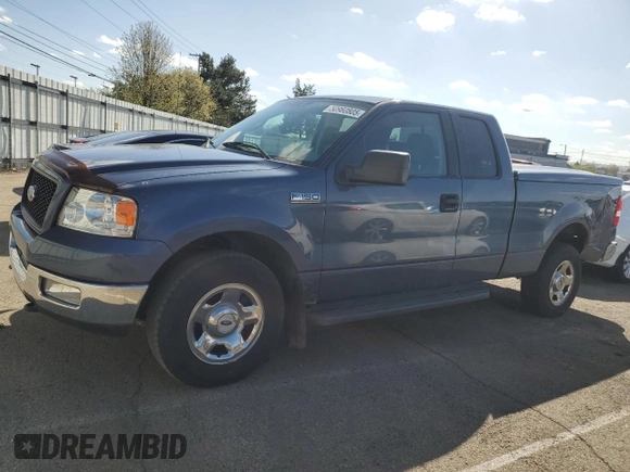2005 Ford F-150 XLT with VIN 1FTPX14595NA25303, listed as a Copart auction lot 50960805 with 223,385 mi miles and Salvage Title. Bid and sale history available at carsss.com. Image 1.