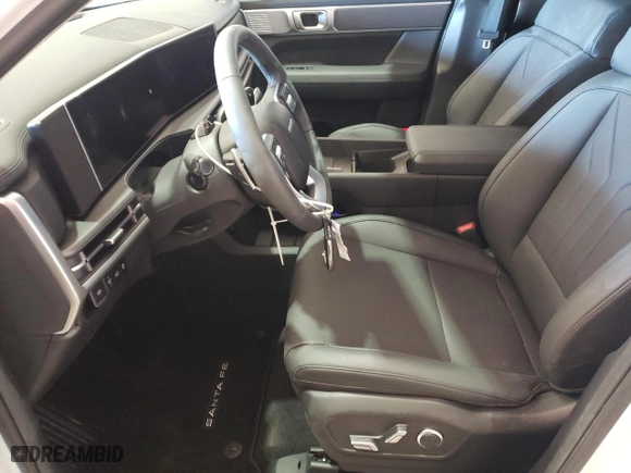 2025 Hyundai Santa Fe SEL with VIN 5NMP24GL1SH078922, listed as a Copart auction lot 42226475 with 407 mi miles and Salvage Title. Bid and sale history available at carsss.com. Image 7.