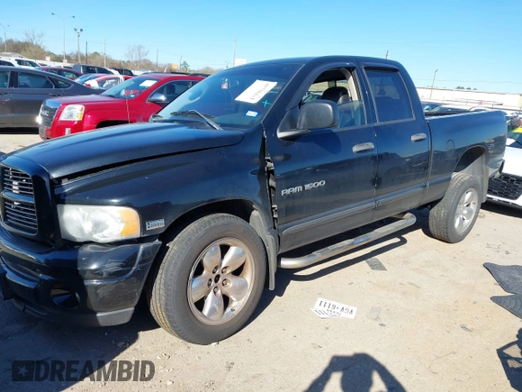 2004 Dodge 1500 SLT with VIN 1D7HU18D54J177086, listed as a IAAI auction lot 41730142 with 161,385 mi miles and . Bid and sale history available at carsss.com. Image 2.