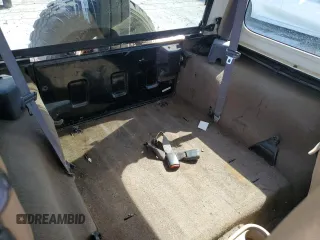 2001 Jeep Wrangler Sahara with VIN 1J4FA59S71P343366, listed as a Copart auction lot 57826405 with 156,436 mi miles and Salvage title. Bid and sale history available at DreamBid. Image 10.