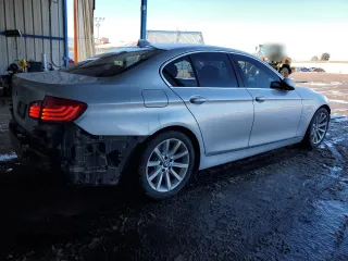 2015 BMW 5 Series 535d xDrive with VIN WBAFV3C50FD686494, listed as a Copart auction lot 45601615 with 128,181 mi miles and Salvage title. Bid and sale history available at DreamBid. Image 3.