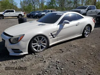 2016 Mercedes-Benz SL 400 z VIN WDDJK6FA8GF041832, wystawiony jako Copart lot #55217625 z przebiegiem 74 744 mil mil oraz Szkoda całkowita • Salvage title. Historia ofert i sprzedaży dostępna na DreamBid. Obrazek 1.