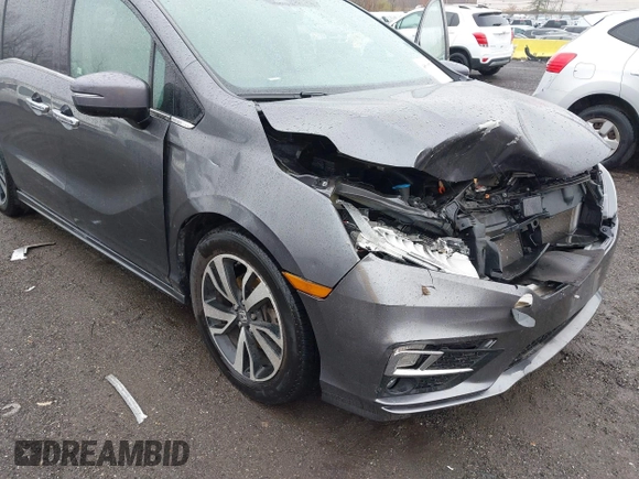 2019 Honda Odyssey Elite with VIN 5FNRL6H91KB048535, listed as a IAAI auction lot 40906579 with 37,322 mi miles and . Bid and sale history available at DreamBid. Image 17.