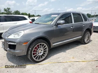 2008 Porsche Cayenne Turbo with VIN WP1AC29P18LA92333, listed as a Copart auction lot 59325195 with 159,987 mi miles and Non repairable. Bid and sale history available at DreamBid. Image 1.