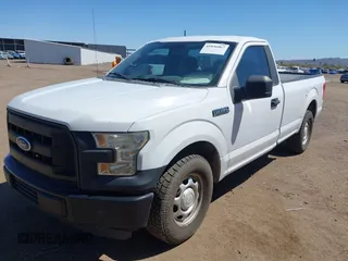 2016 Ford F-150 XL with VIN 1FTMF1C81GKD05786, listed as a IAAI auction lot 41846067 with 126,607 mi miles. Bid and sale history available at carsss.com. Image 2.