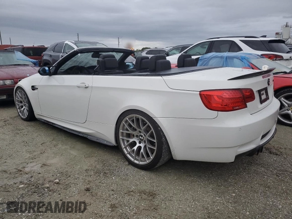 2013 BMW M3 with VIN WBSDX9C58DE785569, listed as a Copart auction lot 74569354 with 0 mi miles and Salvage Title. Bid and sale history available at carsss.com. Image 2.