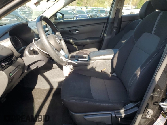 2024 Nissan Sentra SV with VIN 3N1AB8CV3RY273251, listed as a Copart auction lot 55443775 with 27,499 mi miles and Clean Title. Bid and sale history available at DreamBid. Image 7.
