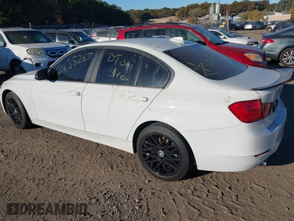 2014 BMW 3 Series 320i xDrive with VIN WBA3C3G51ENR25045, listed as a IAAI auction lot 40615577 with 150,046 mi miles. Bid and sale history available at carsss.com. Image 3.