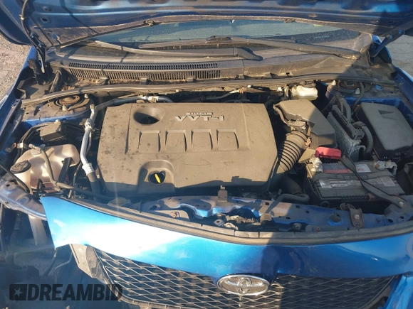 2010 Toyota Corolla with VIN JTDBU4EE4A9116209, listed as a IAAI auction lot 42578162 with 37,955 mi miles and . Bid and sale history available at DreamBid. Image 10.
