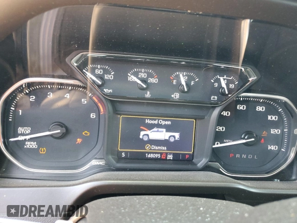 2021 GMC Sierra 1500 SLT z VIN 3GTU9DET0MG369332, wystawiony jako Copart lot #74367934 z przebiegiem 148 095 mil mil oraz Szkoda całkowita • Salvage title. Historia ofert i sprzedaży dostępna na DreamBid. Obrazek 9.